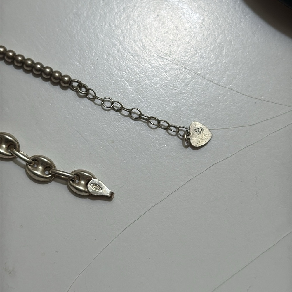 Sterling silver bracelets used need to be cleaned - Picture 2 of 4